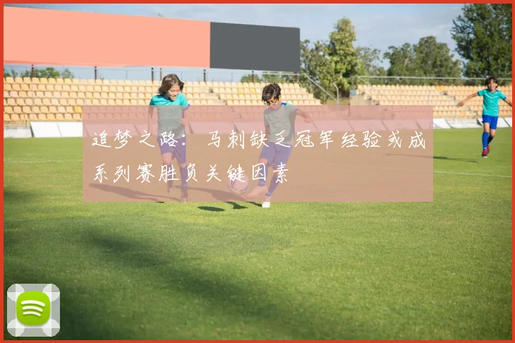 追梦之路：马刺缺乏冠军经验或成系列赛胜负关键因素